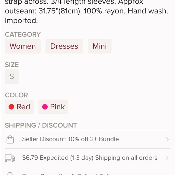 Multi colored mini - Picture 3 of 3